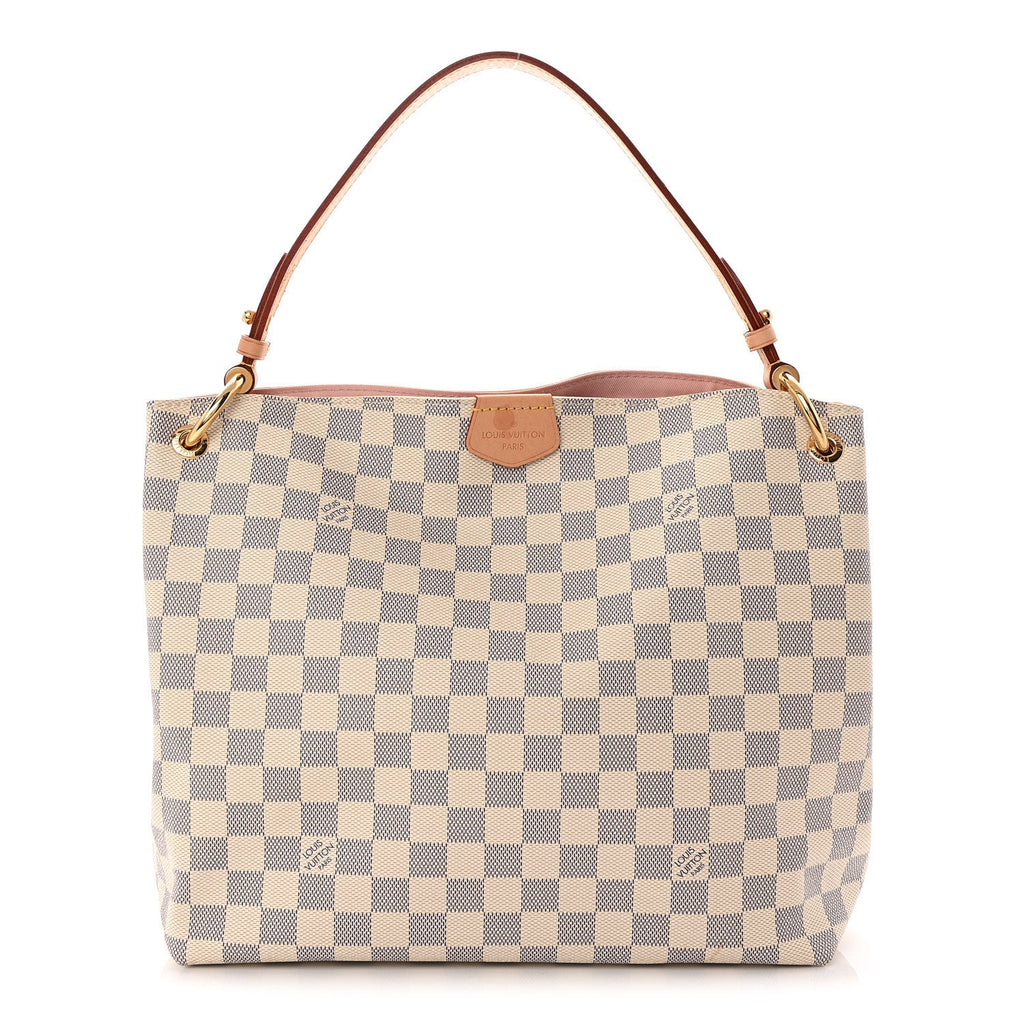 Damier Azur Graceful PM Rose Ballerine