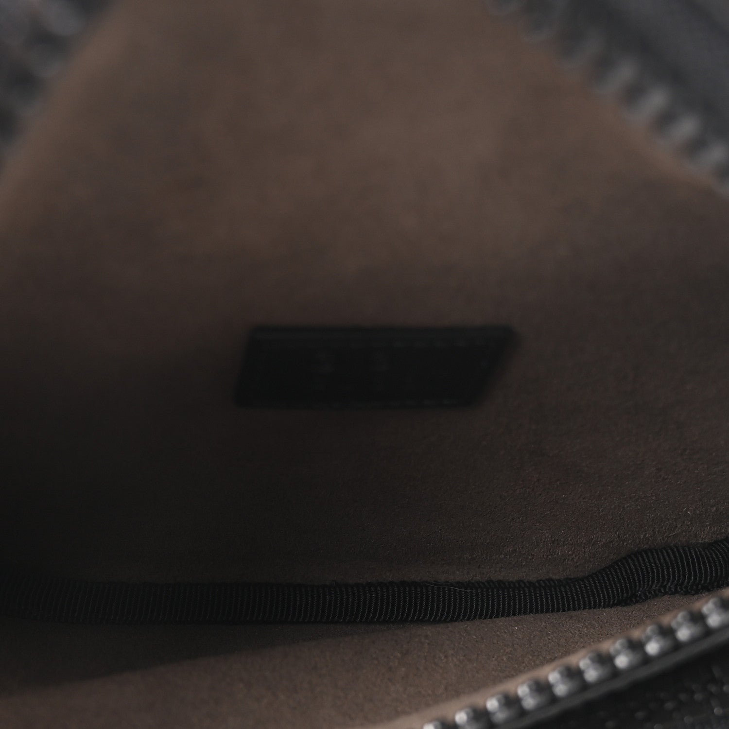 GG Supreme Monogram Belt Bag Black