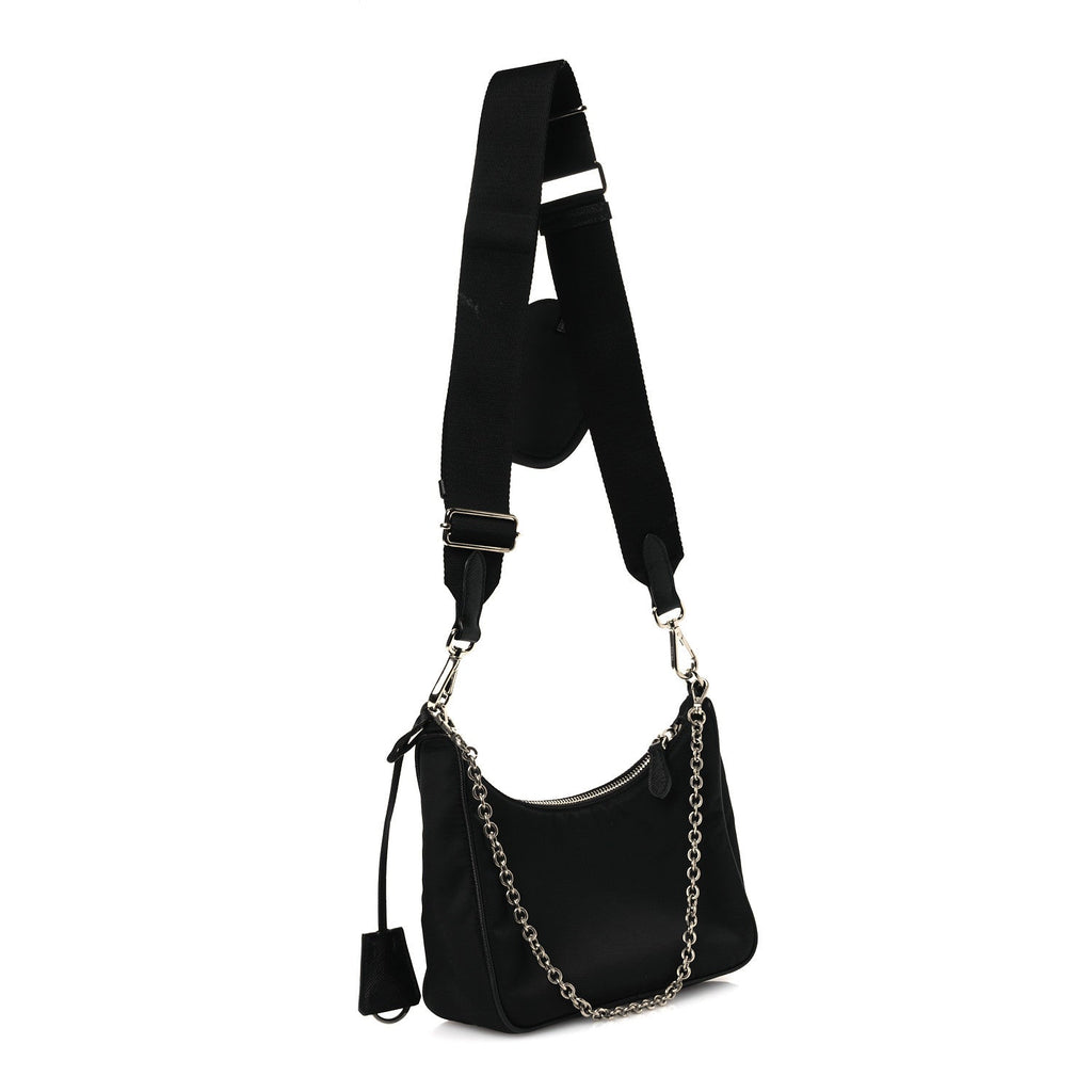 Nylon Re-Edition 2005 Shoulder Bag Black