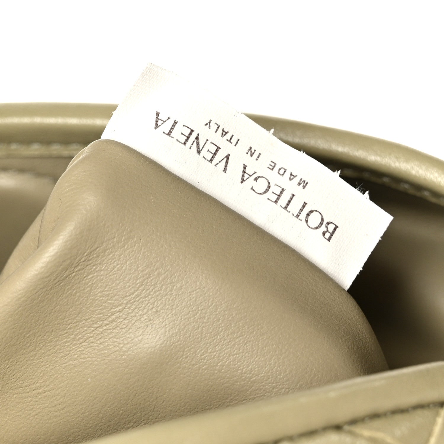 Calfskin Intrecciato Small Hop Travertine