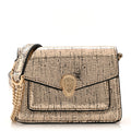 Metallic Calfskin Serpenti Forever Micro Bag  Gold