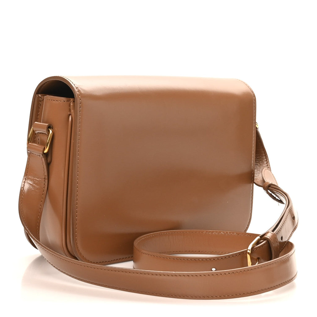Shiny Calfskin Teen Triomphe Bronze