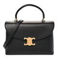 Supple Grained Calfskin Medium Nino Black