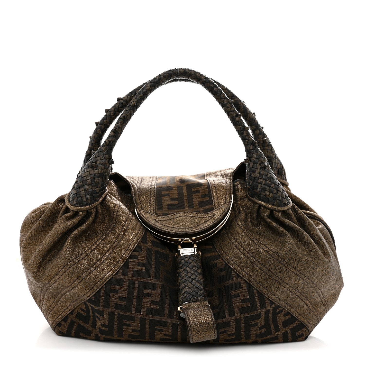Zucca Goatskin Spy Tobacco Bronzo