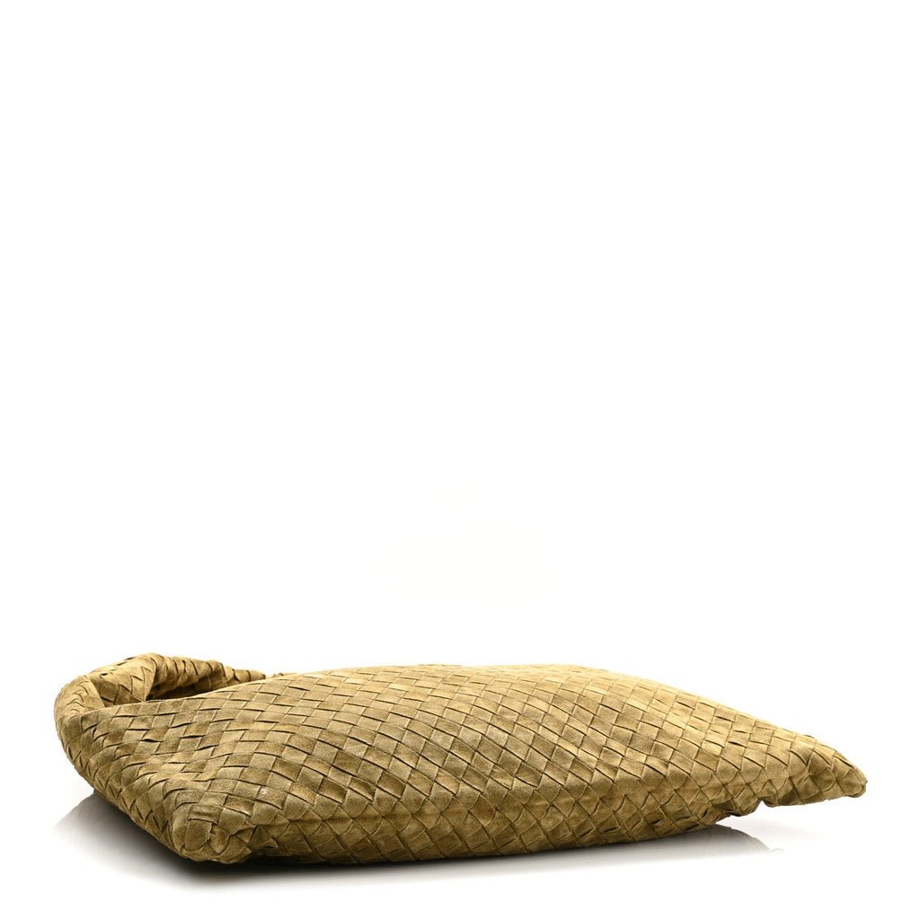 Suede Intrecciato Large Hop Mud