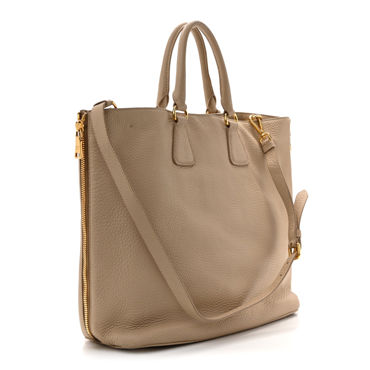 Vitello Phenix Tote Argilla