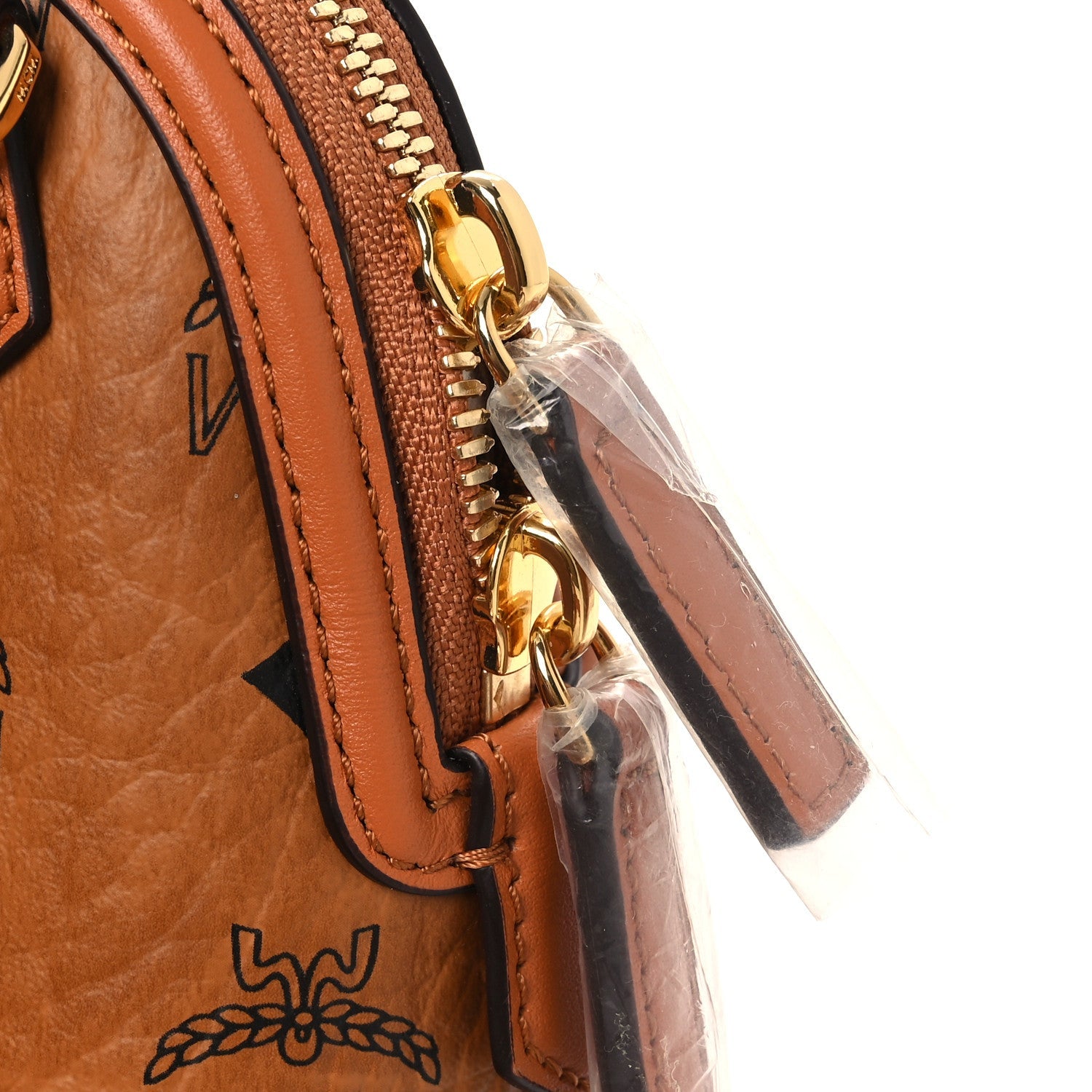 Visetos Mini Anna Crossbody Bag Cognac