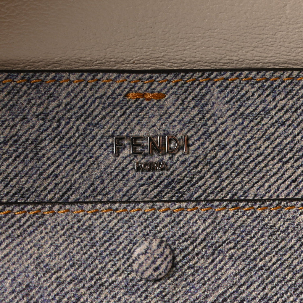 Cuoio Romano Denim Effect Baguette Grey