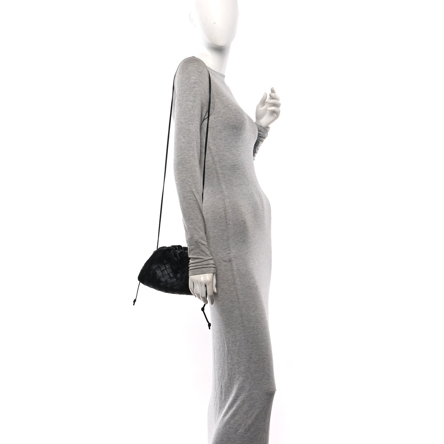 Nappa Intrecciato The Mini Pouch Black
