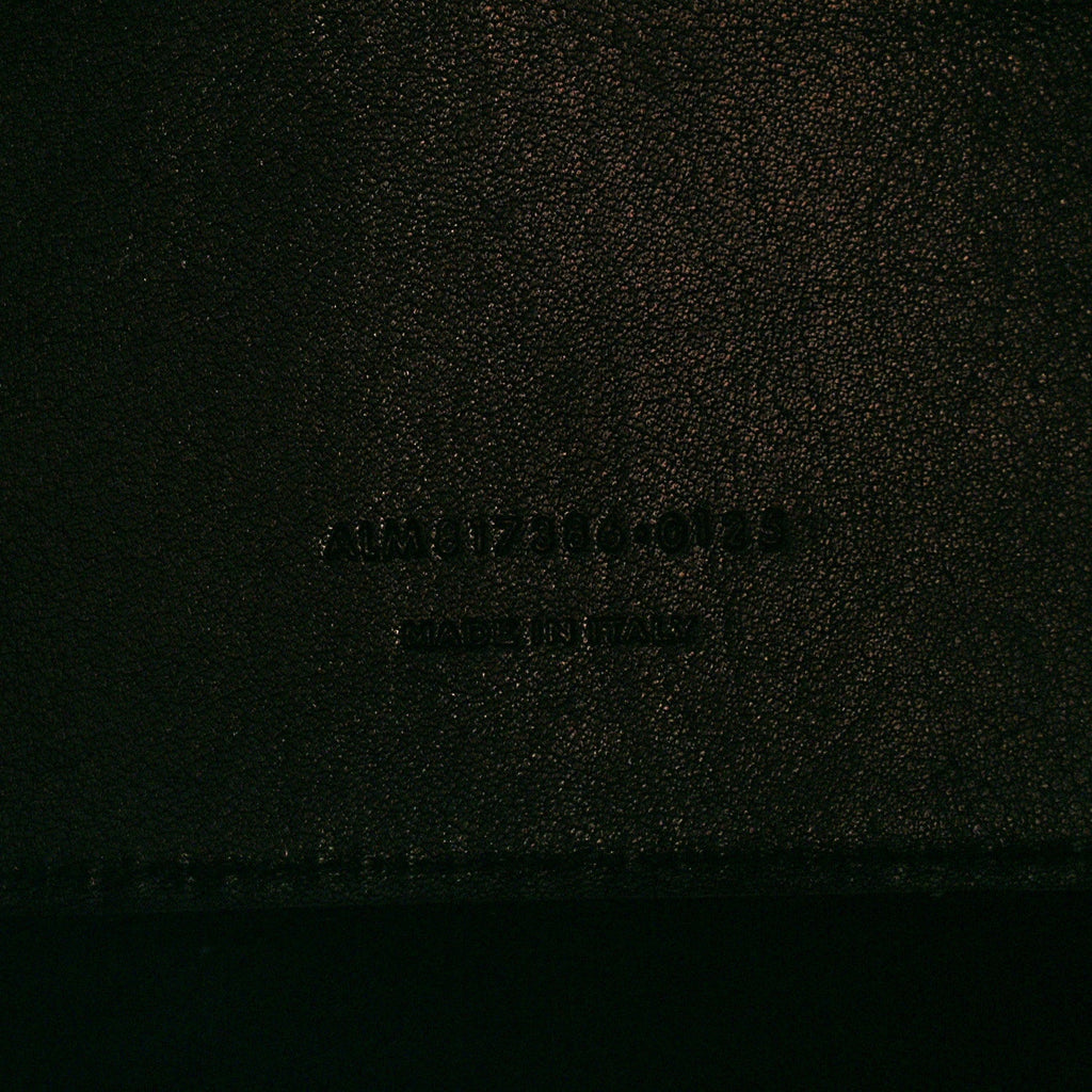 Calfskin Small Bucket Bag Black