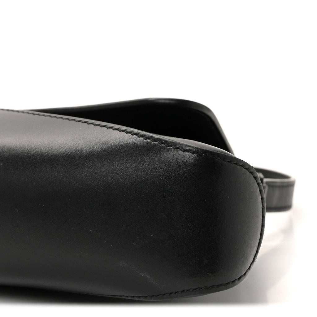 Box Calfskin Monochrome Small XX Flap Stretch Bag Black