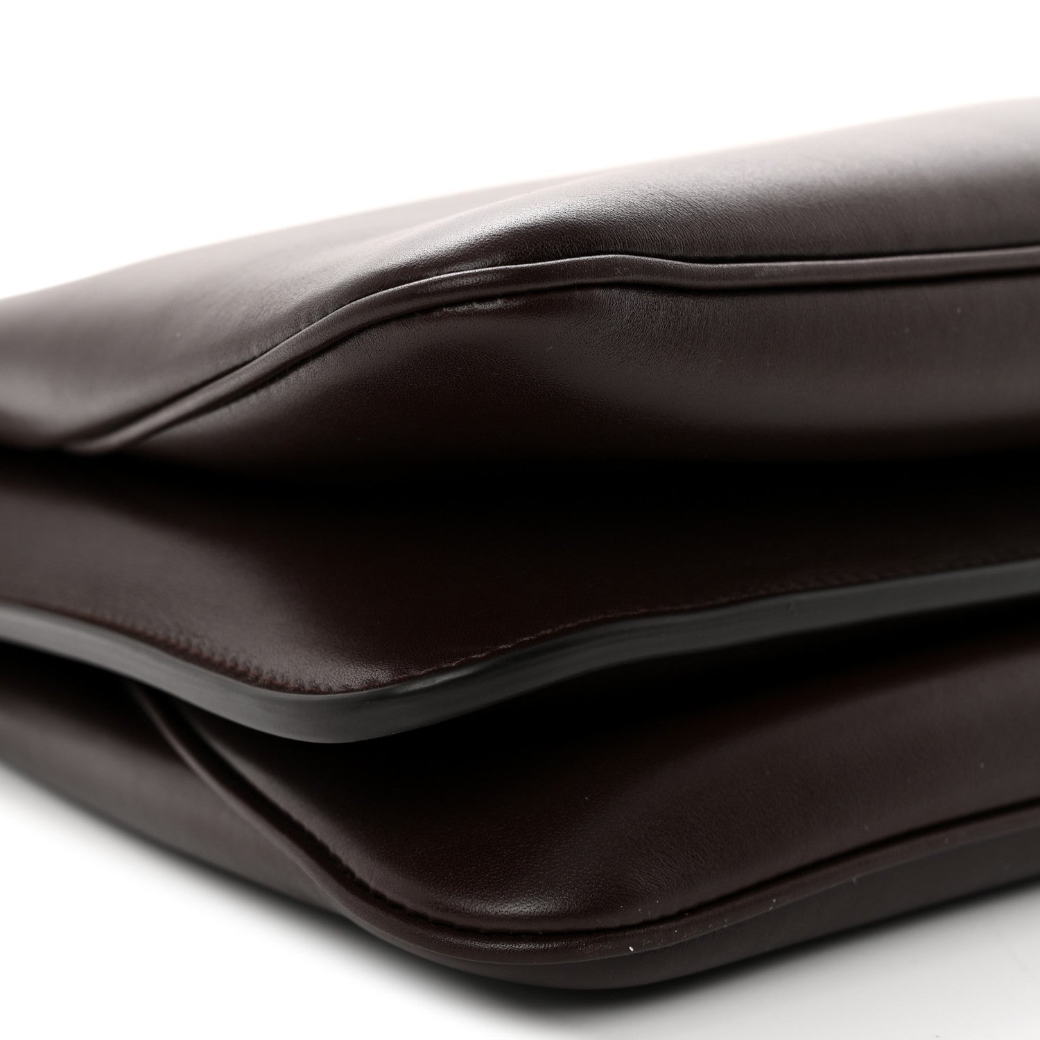 Vitello Medium Soft Peekaboo  Dark Brown
