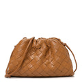 Nappa Intrecciato The Mini Pouch Carmel