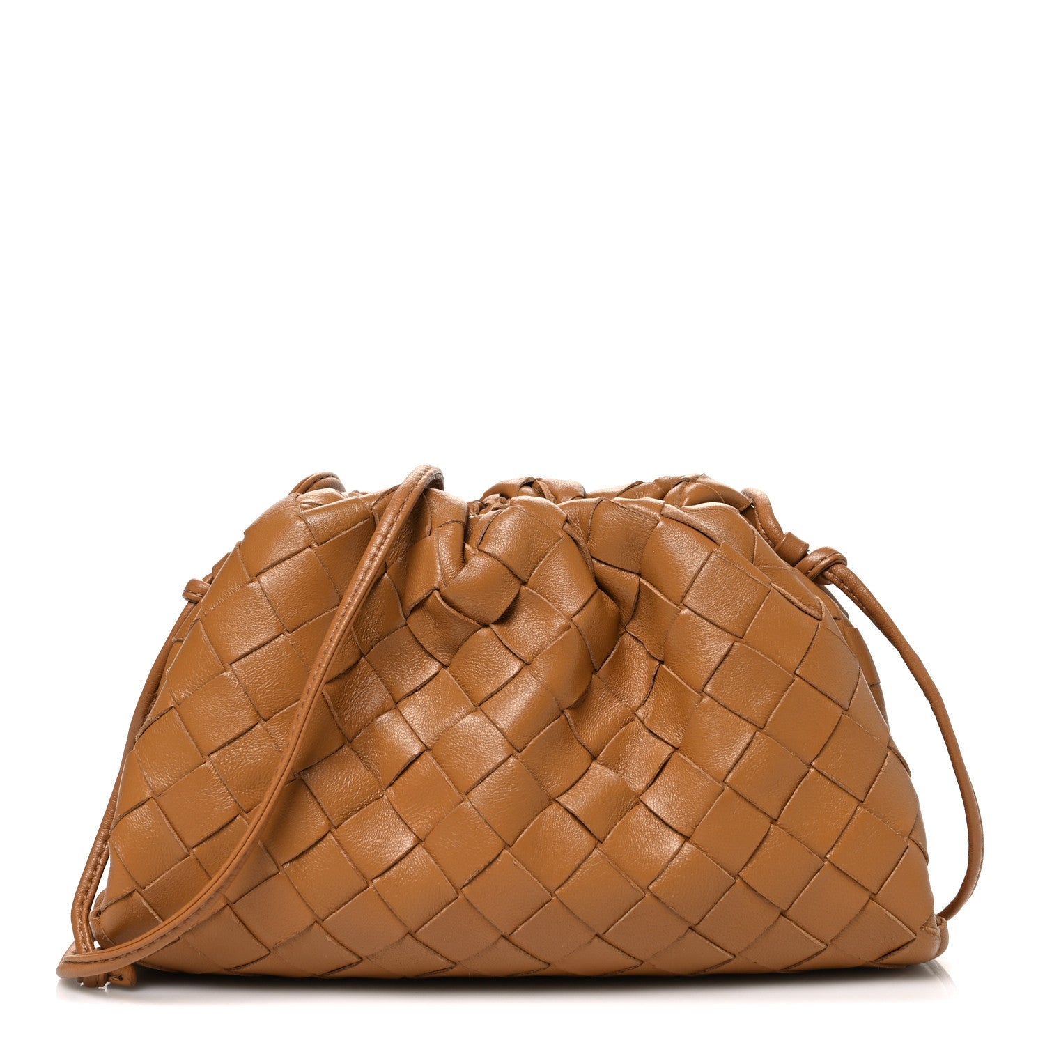 Nappa Intrecciato The Mini Pouch Carmel