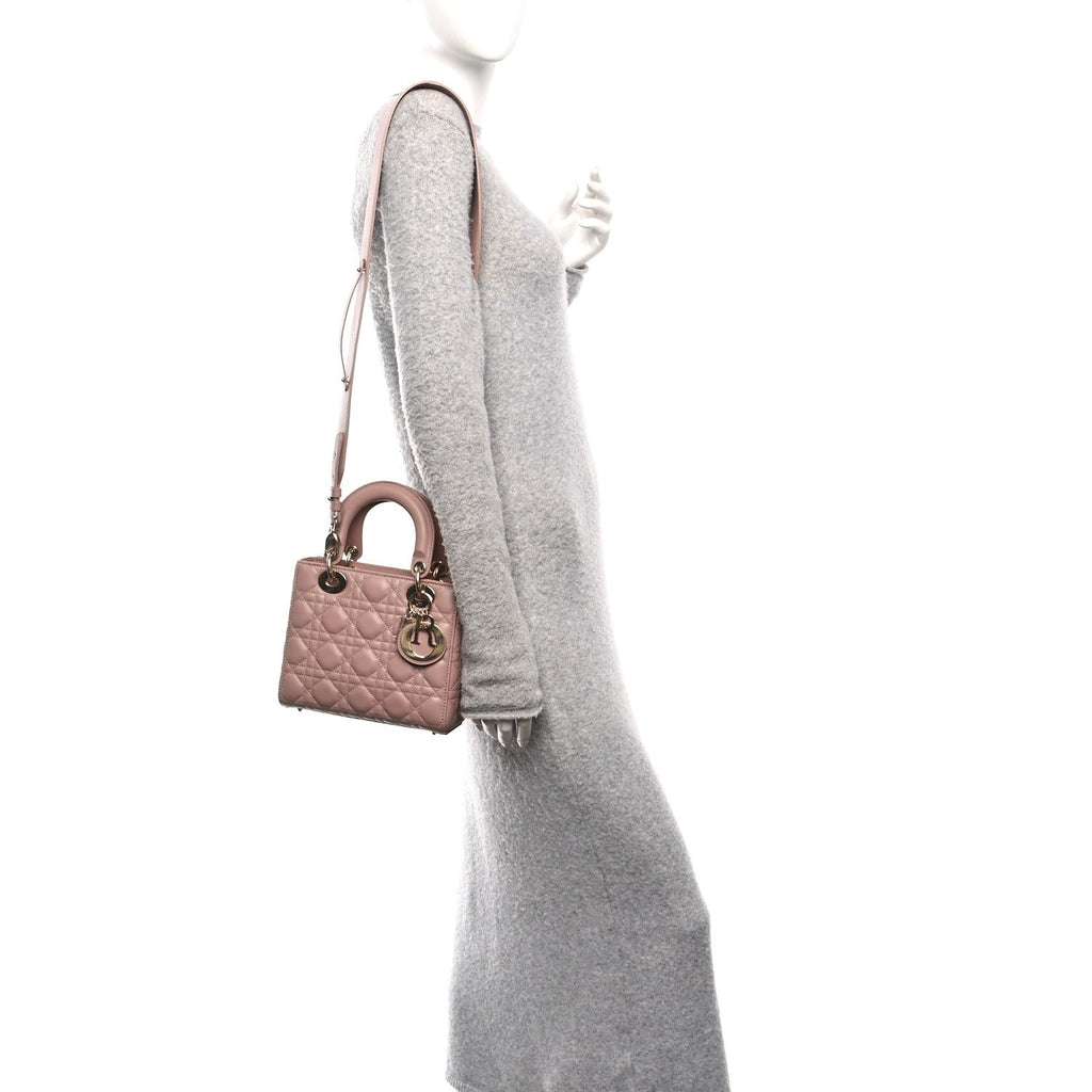 Lambskin Cannage Small My ABCDior Lady Dior Fard