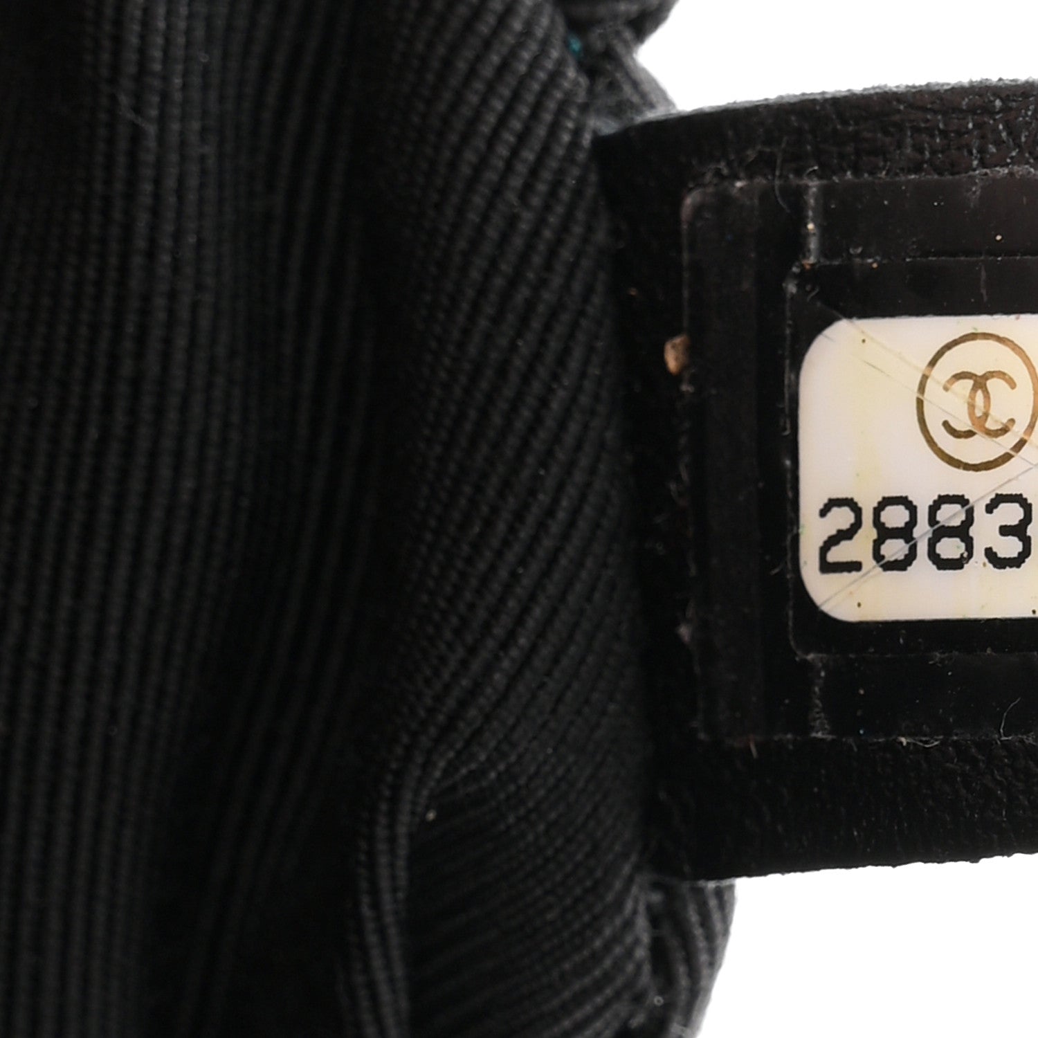 Lambskin Quilted Waist Bag Fanny Pack Black