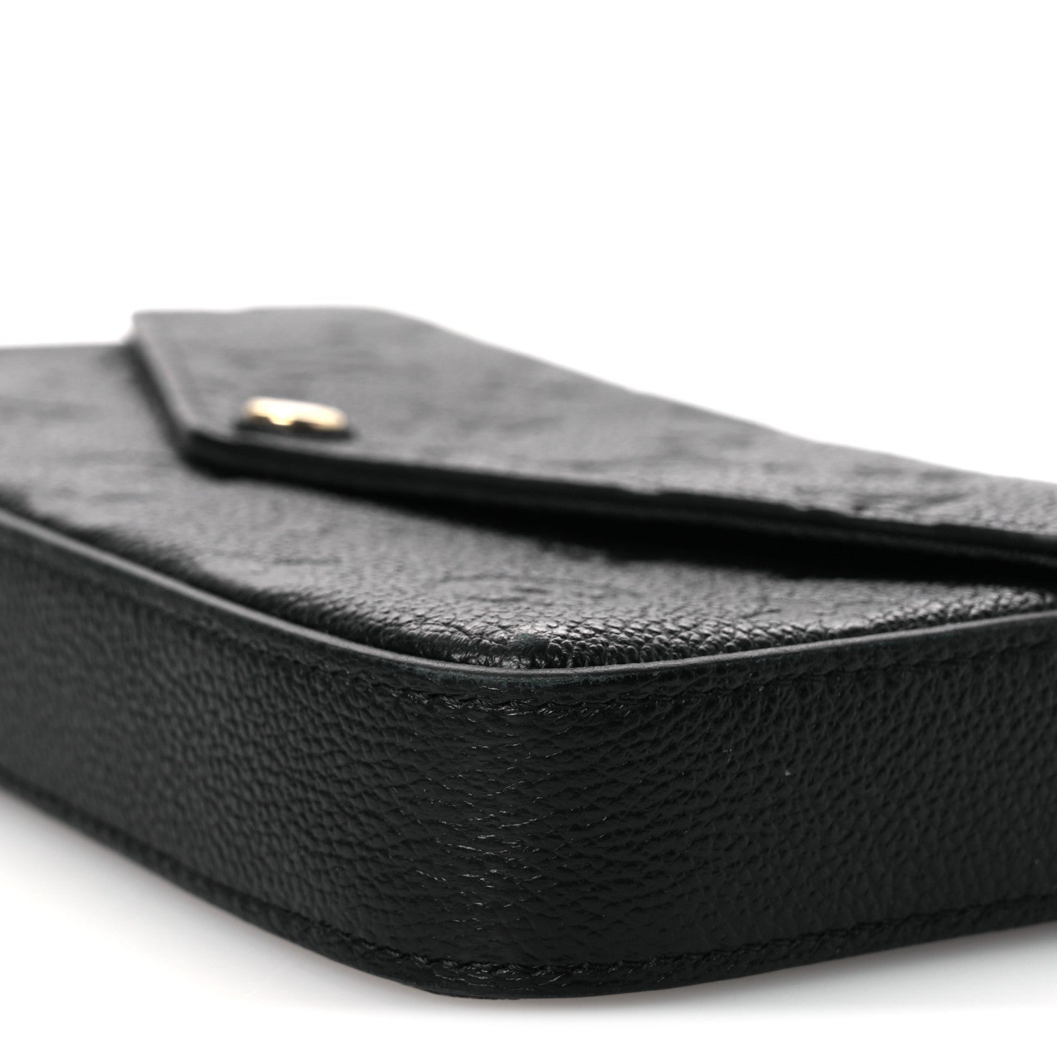 Empreinte Pochette Felicie Chain Wallet Black