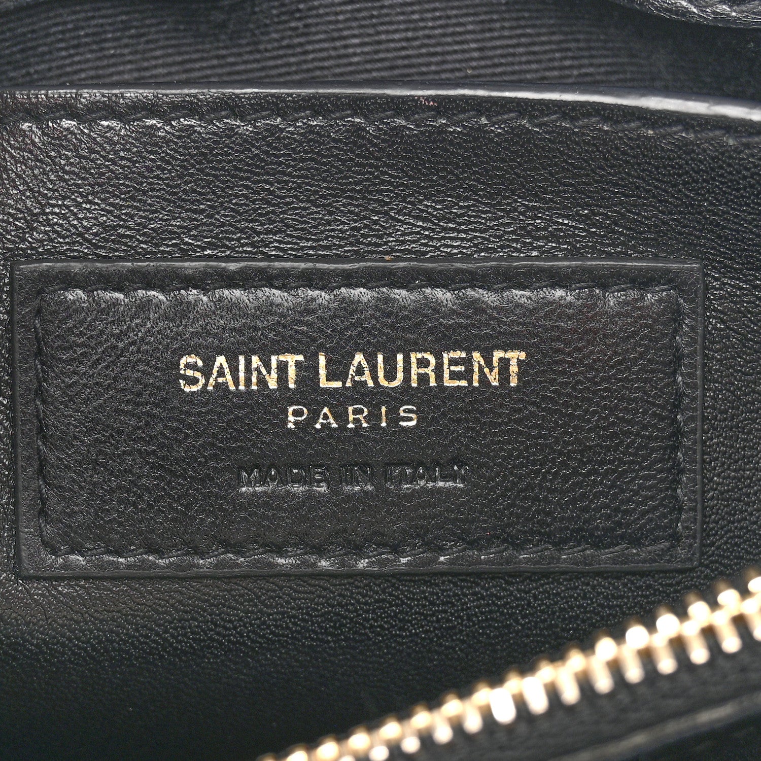 Velvet Y Quilted Monogram Small Loulou Chain Satchel Black