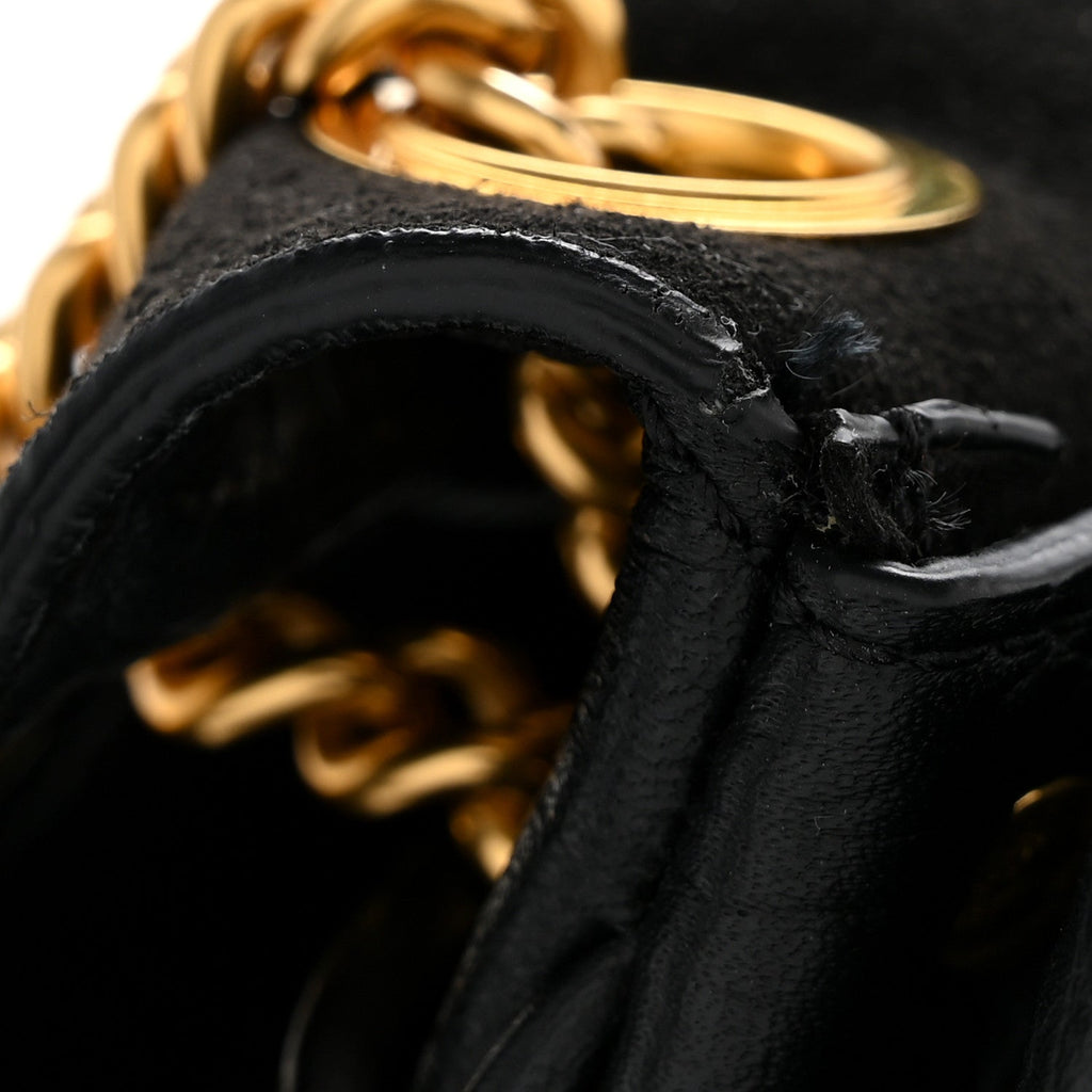 Heavy Grained Calfskin Darley Satchel Black
