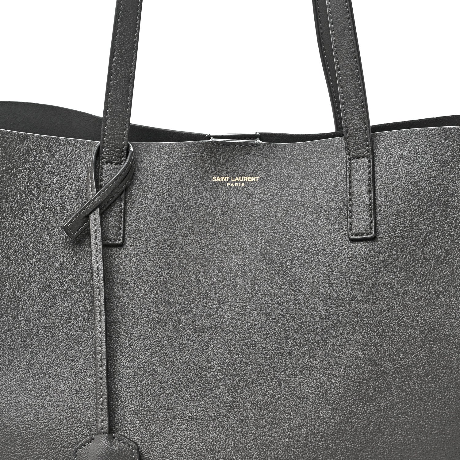 Calfskin Large Shopping Tote Earth