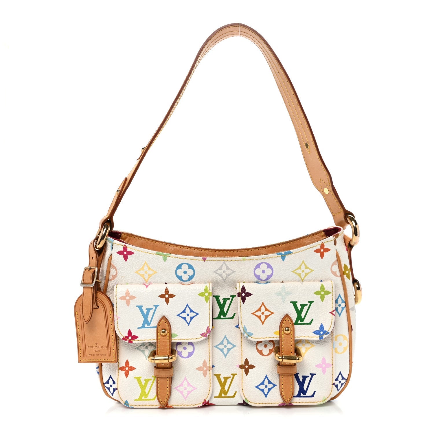 Monogram Multicolor Lodge PM White