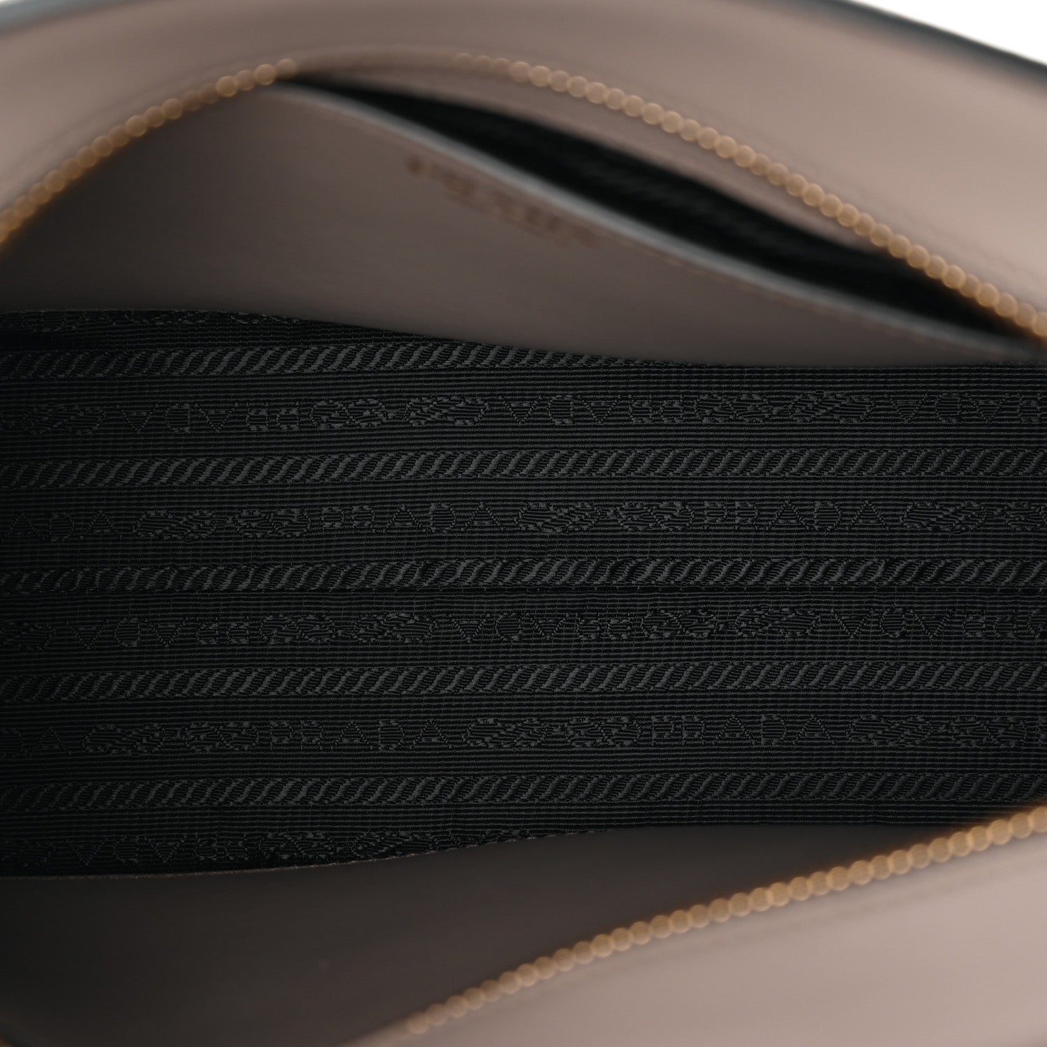 Saffiano Calfskin Esplanade Crossbody Bag Argilla