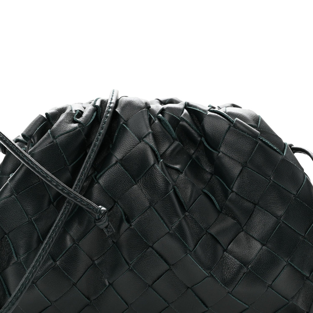 Nappa Intrecciato The Mini Pouch Raintree