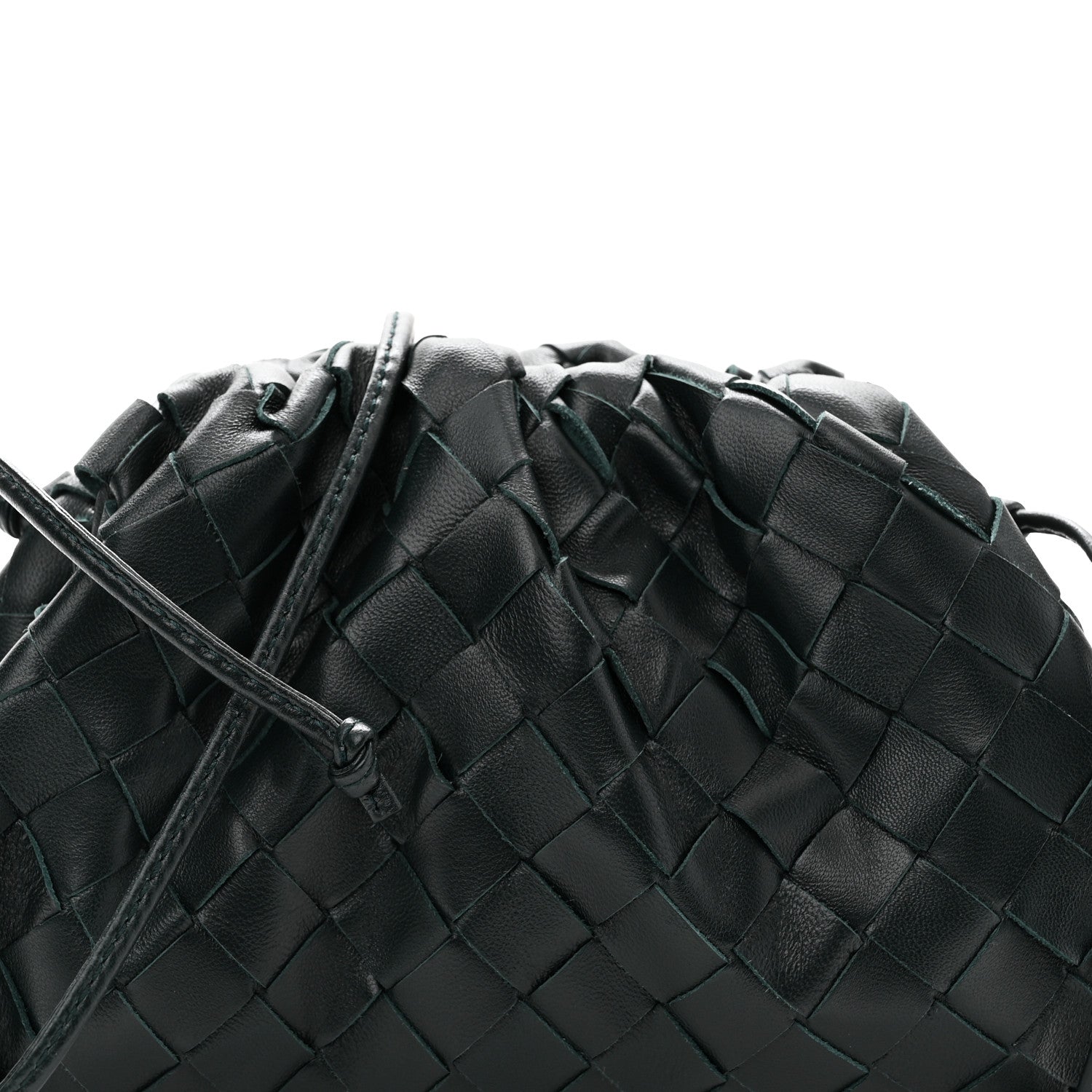 Nappa Intrecciato The Mini Pouch Raintree