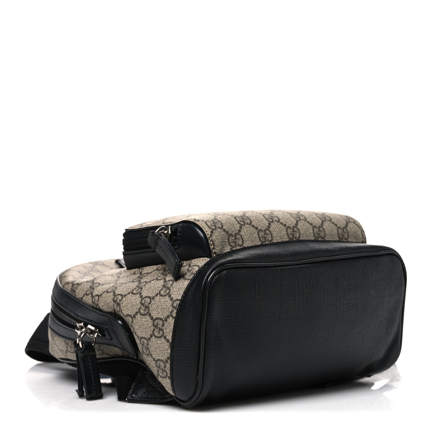 GG Supreme Monogram Small Eden Day Backpack Black