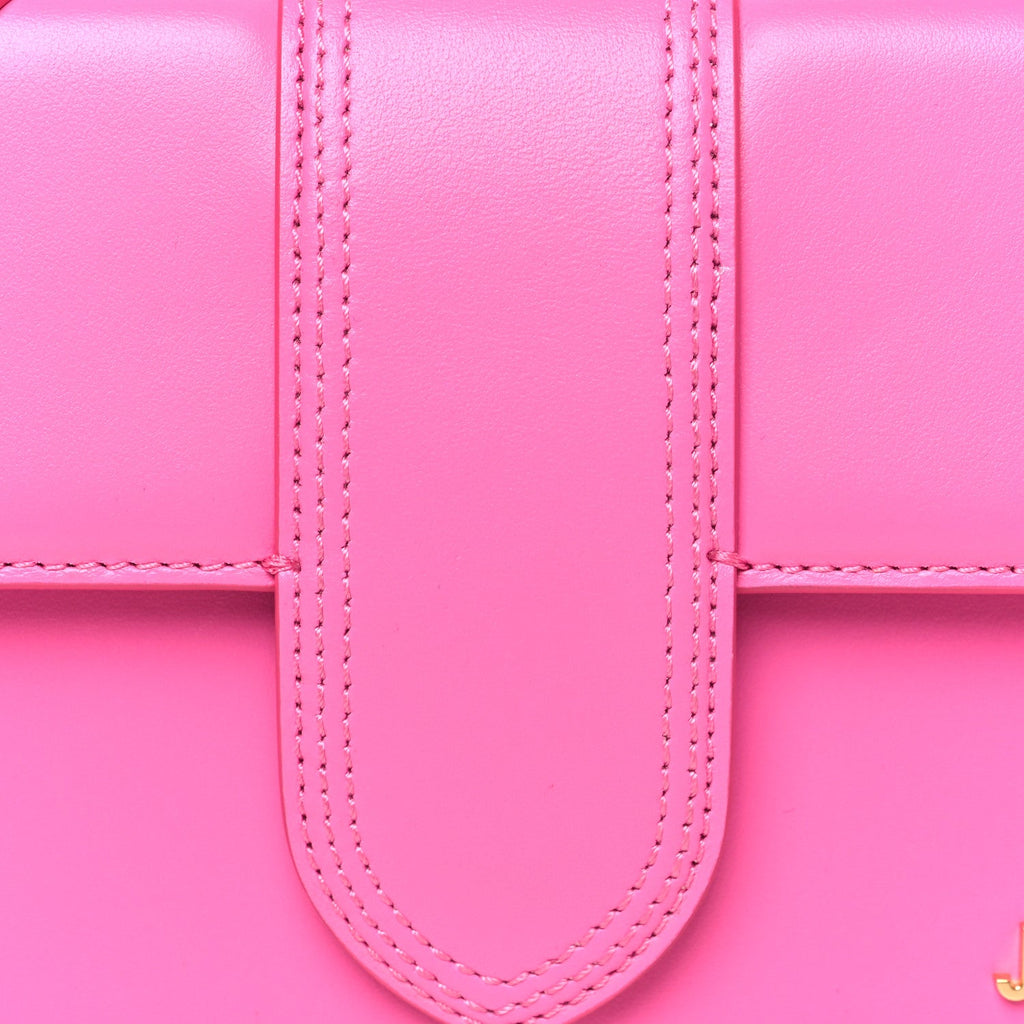 Smooth Calfskin Le Grand Bambino Neon Pink