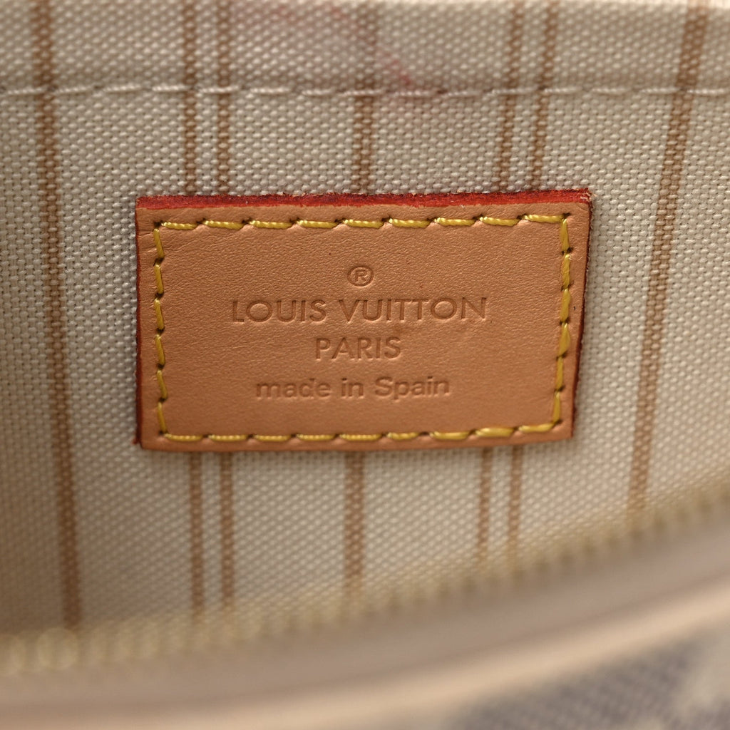 Damier Azur Neverfull MM GM Pochette