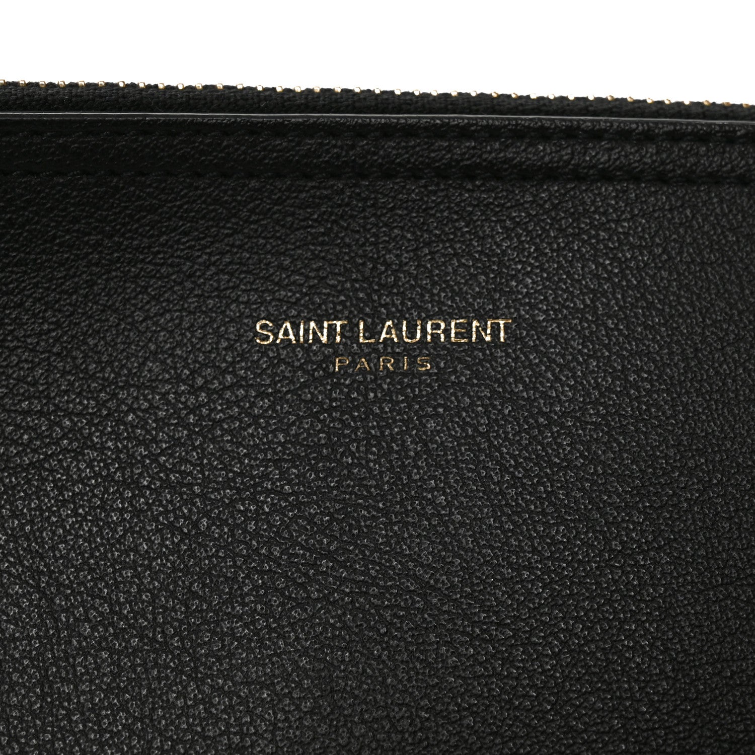 Calfskin Large Shopping Tote Black