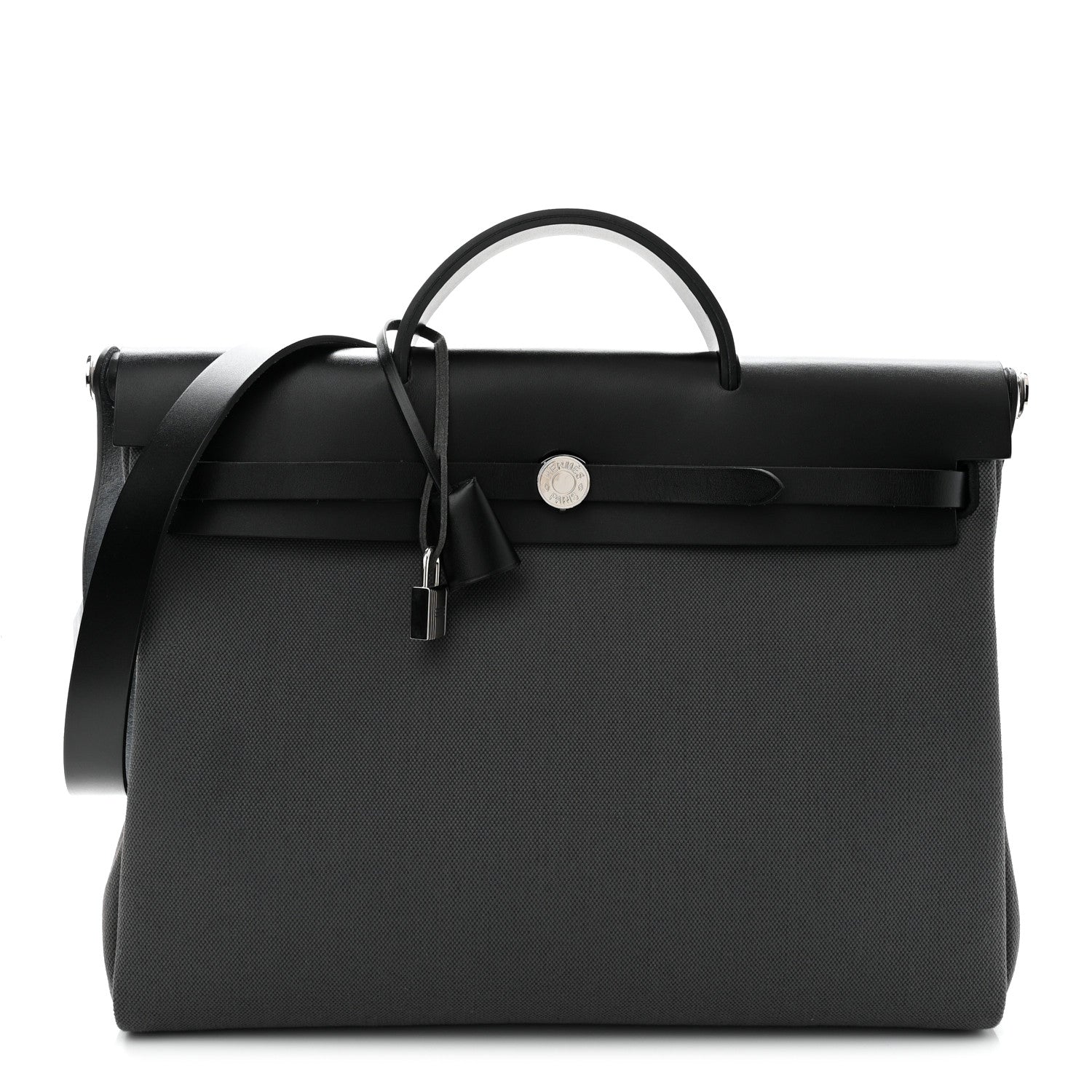 Military Toile Vache Hunter Herbag Messenger 39 Gris Fumee Black