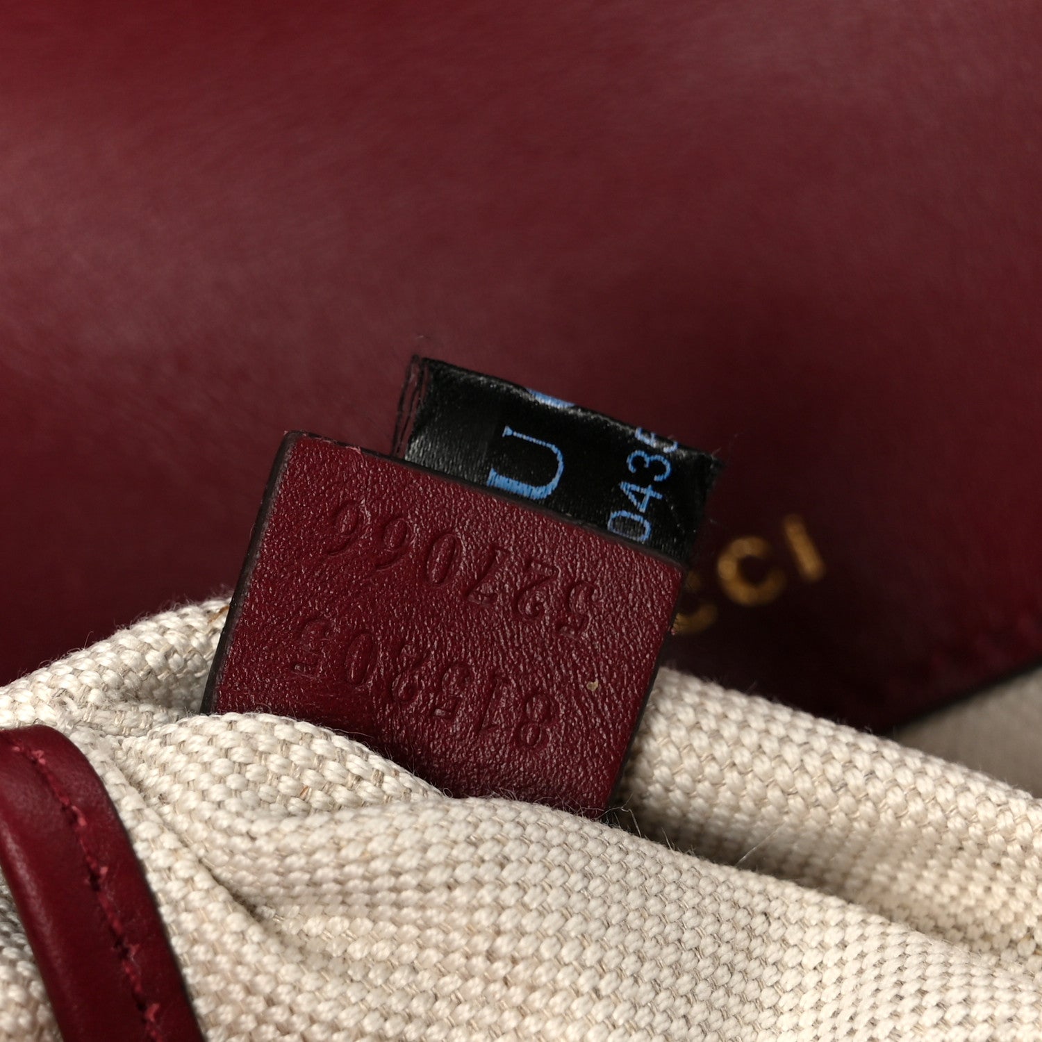 GG Supreme Monogram Horsebit 1955 Soft Small Shoulder Bag Beige Ebony Rosso Ancora