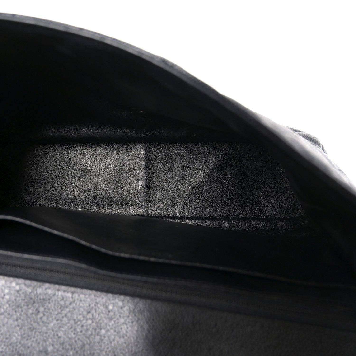 Caviar Quilted Jumbo Single Flap Black