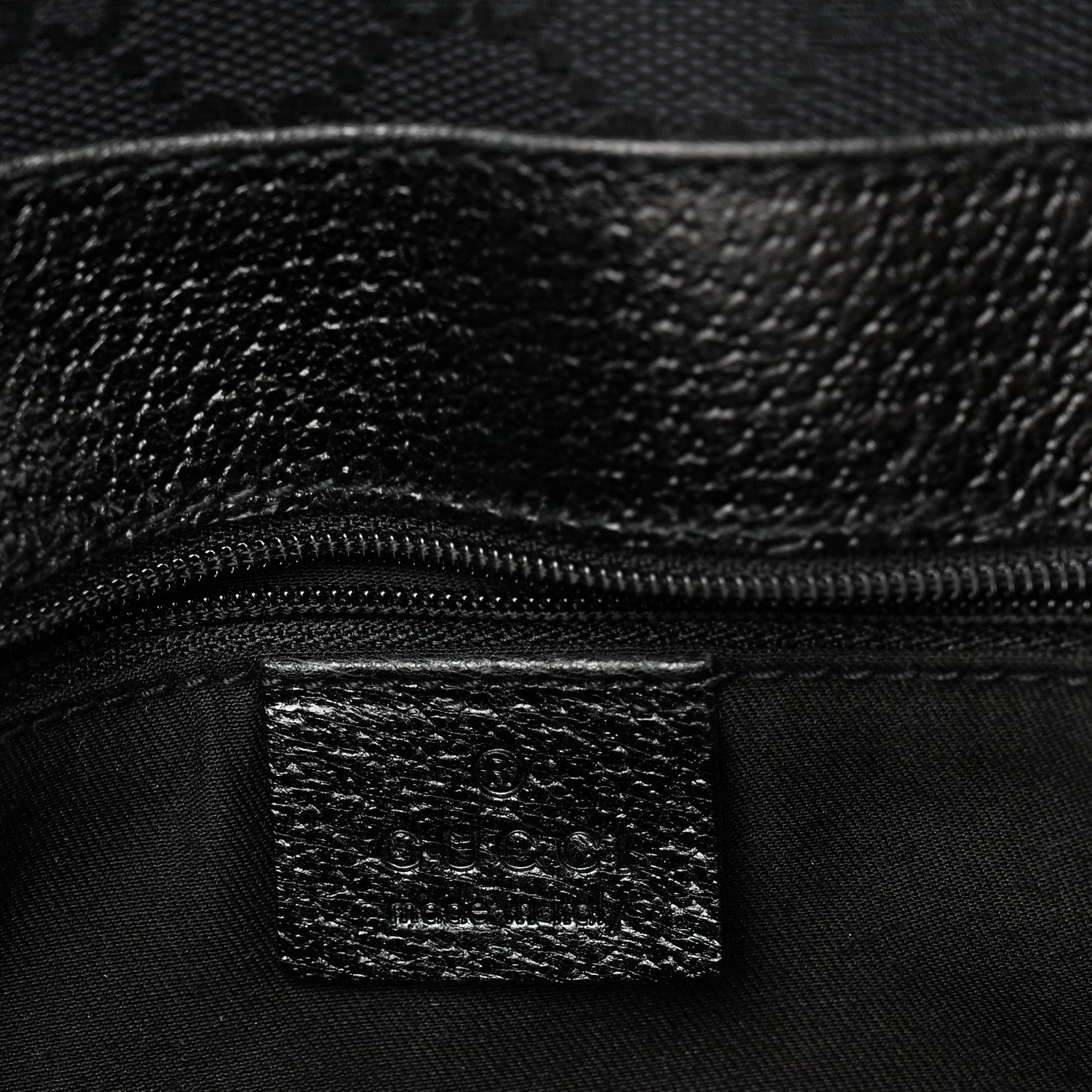 Monogram Satchel Black