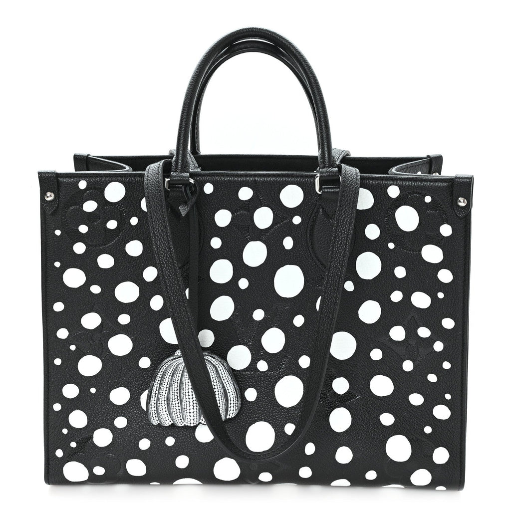 LV X YK Empreinte Monogram Giant Onthego MM Black