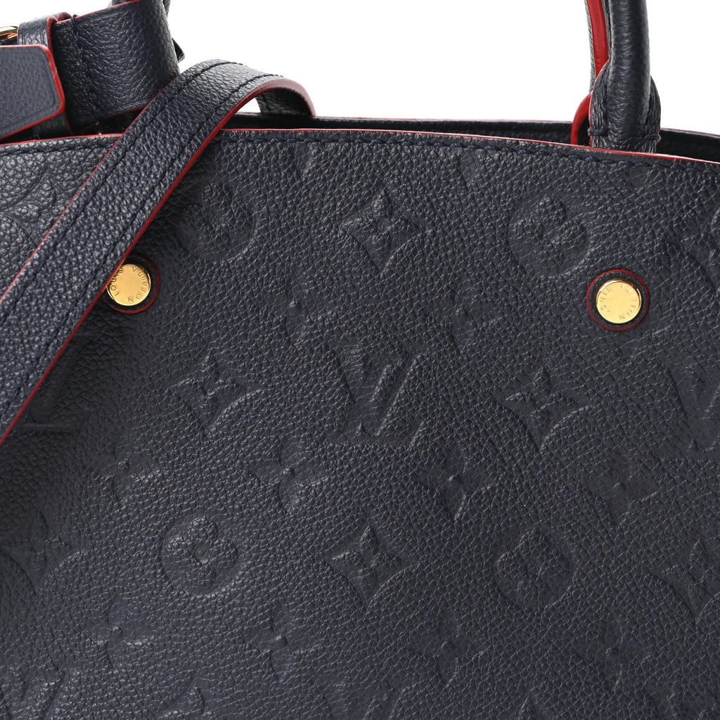 Empreinte Montaigne BB Marine Rouge