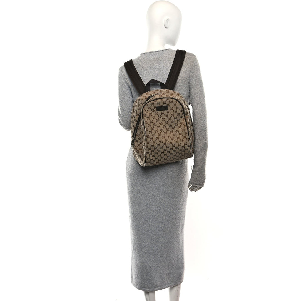 Monogram Travel Backpack Dark Brown
