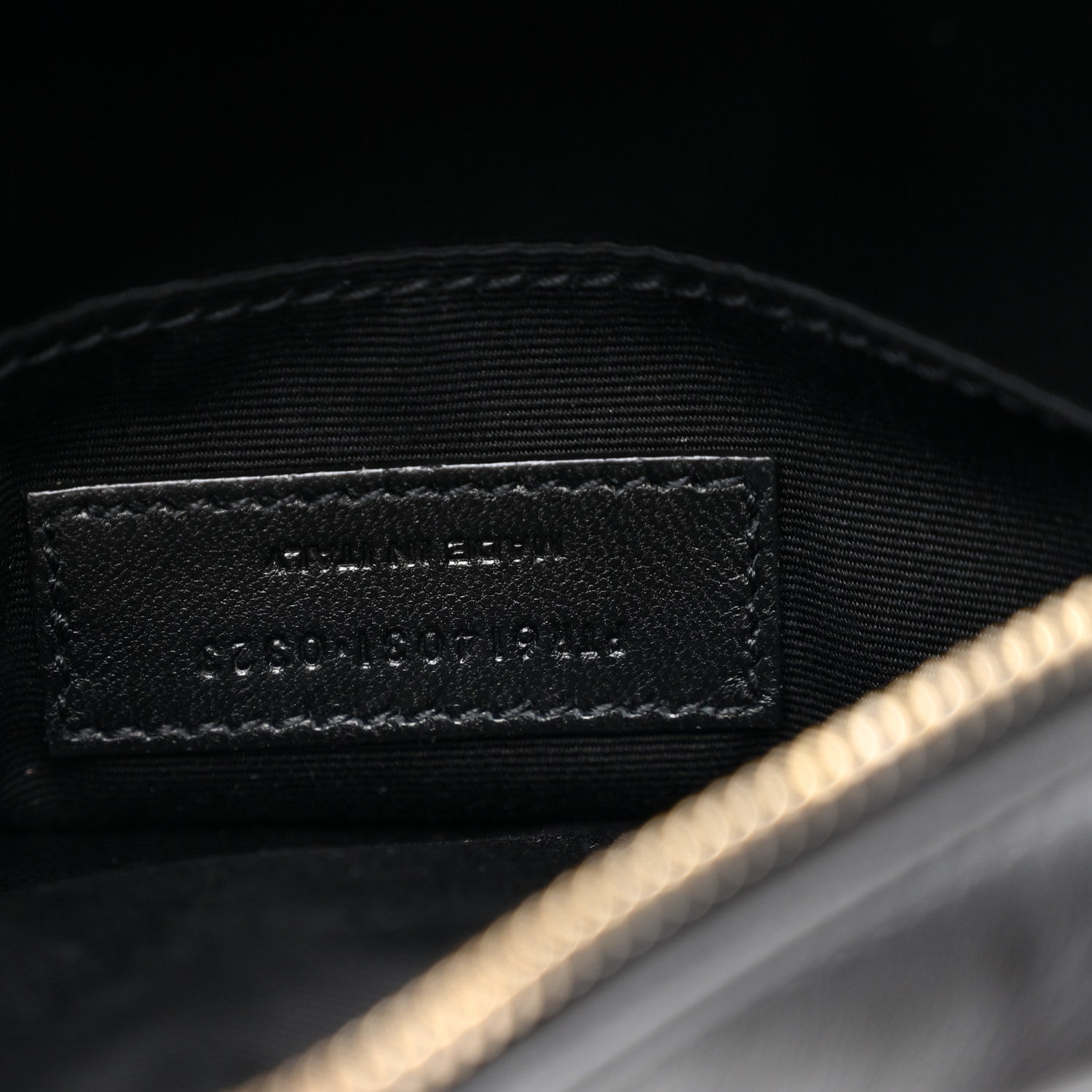 Calfskin Matelasse Monogram Lou Belt Bag Black