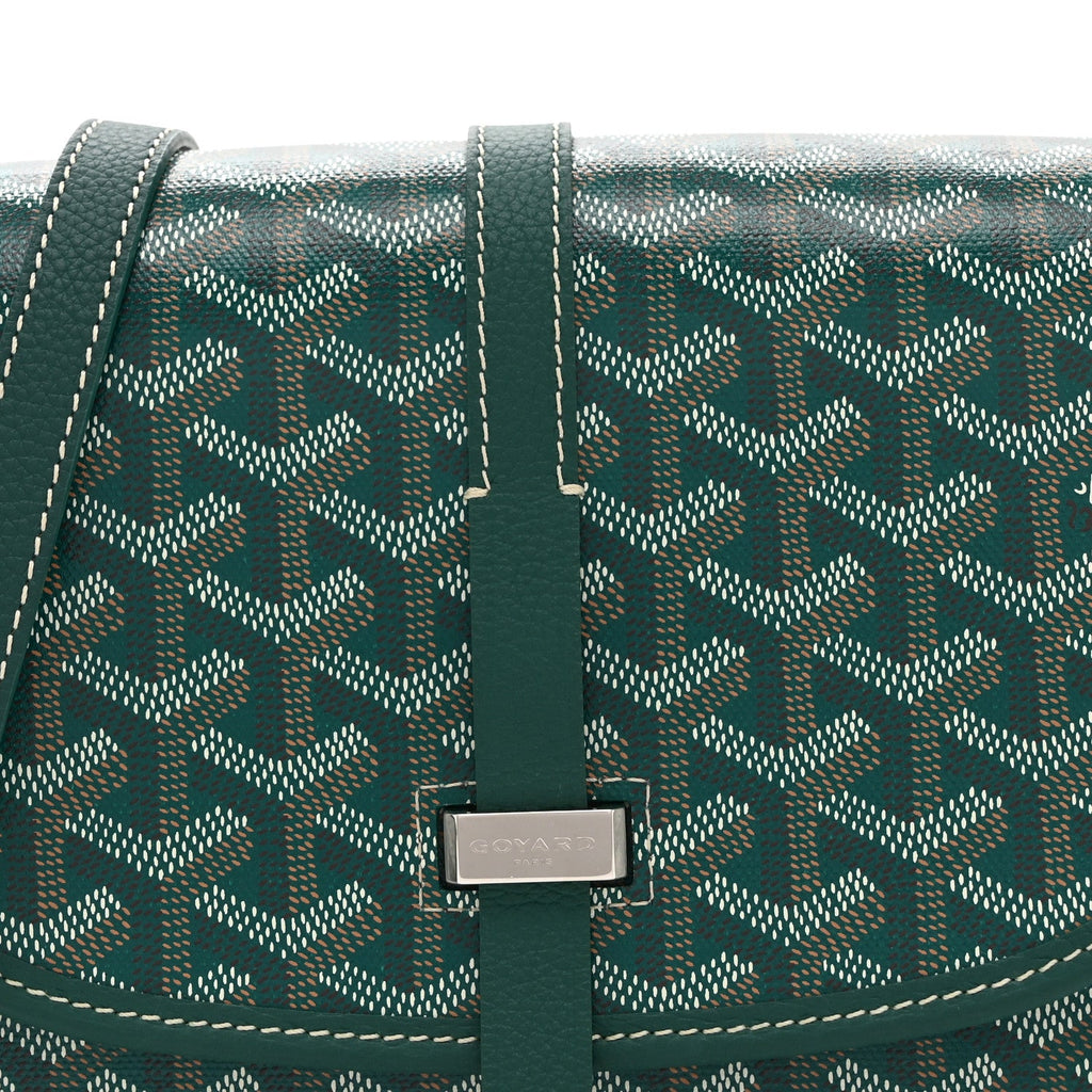 Goyardine Belvedere II PM Messenger Bag Green