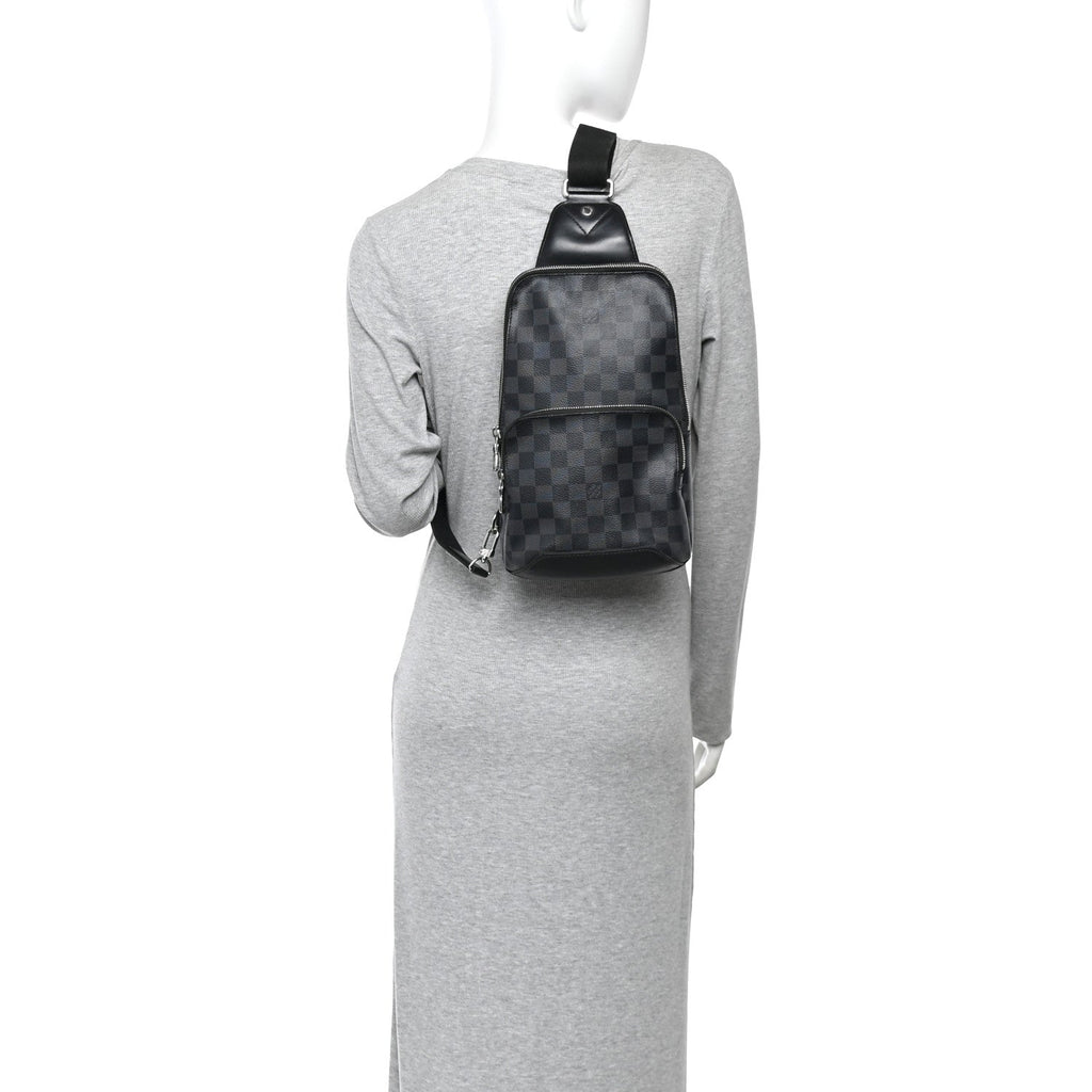 Damier Graphite Avenue Sling Backpack