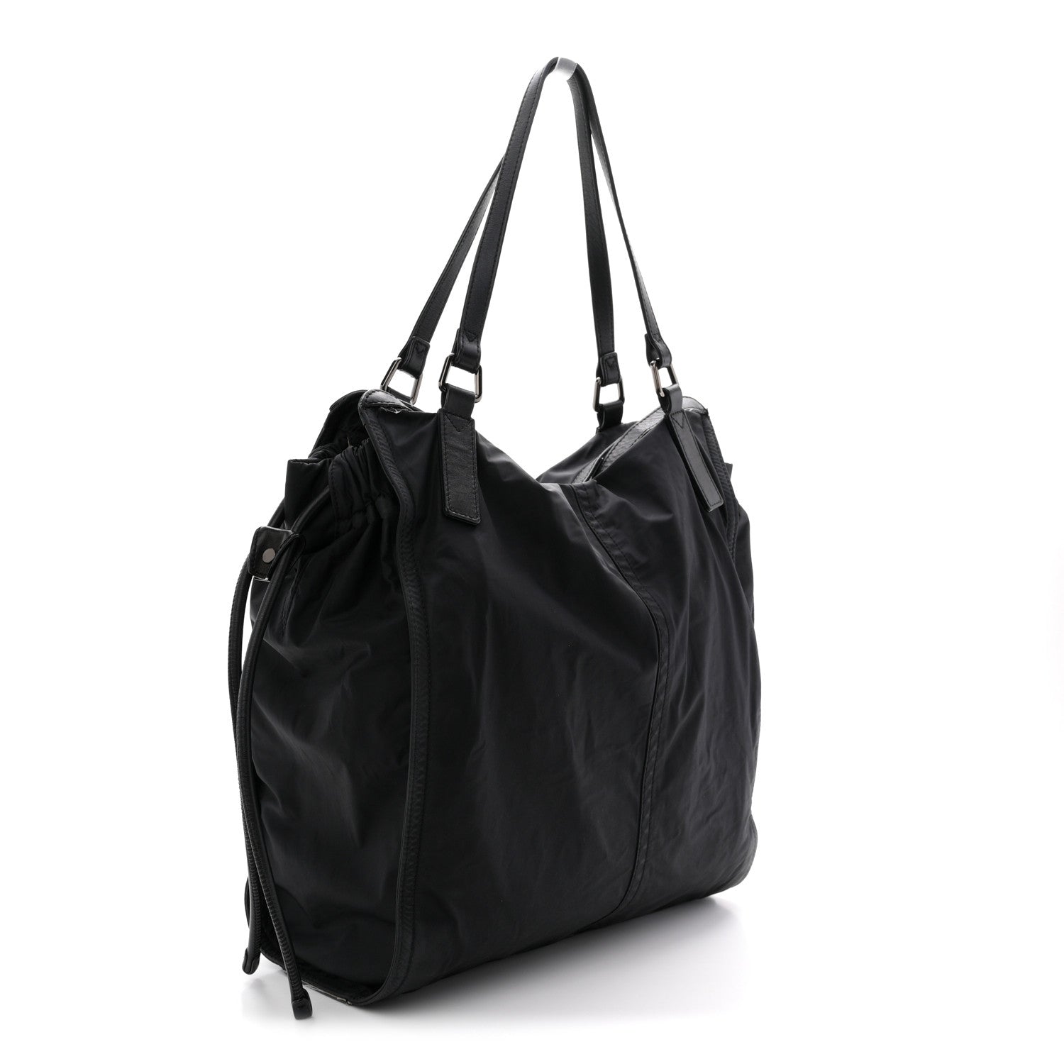 Nylon Buckleigh Packable Tote Black
