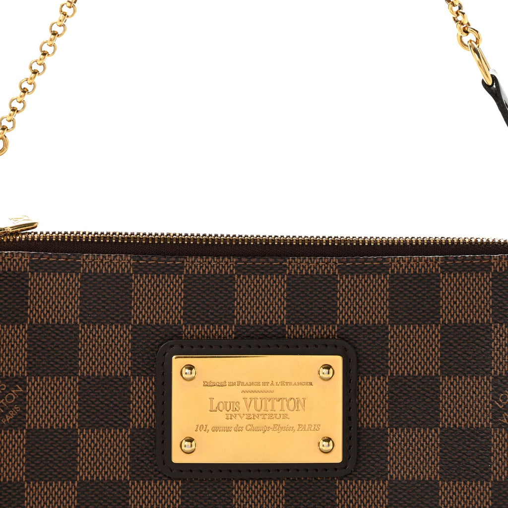 Damier Ebene Eva Clutch