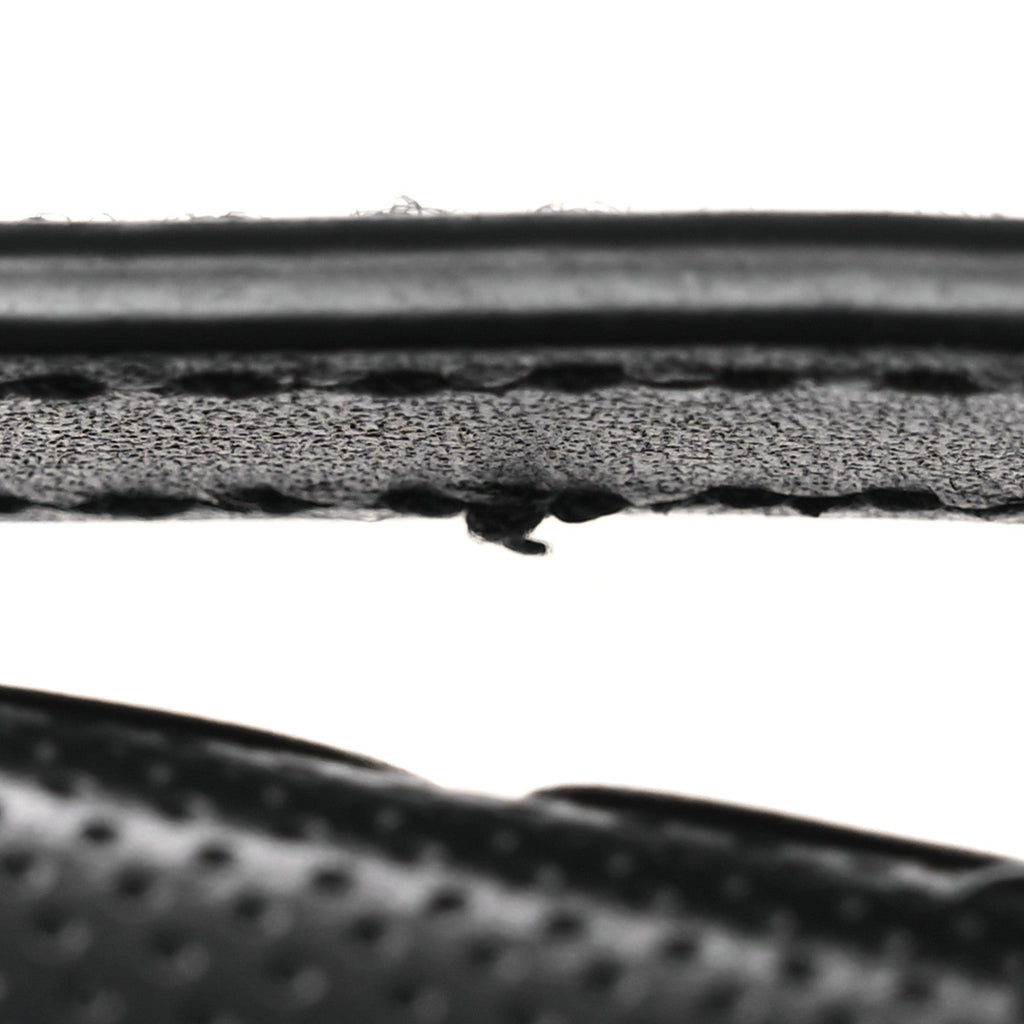 Calfskin GG Tennis Embossed Messenger Bag Black