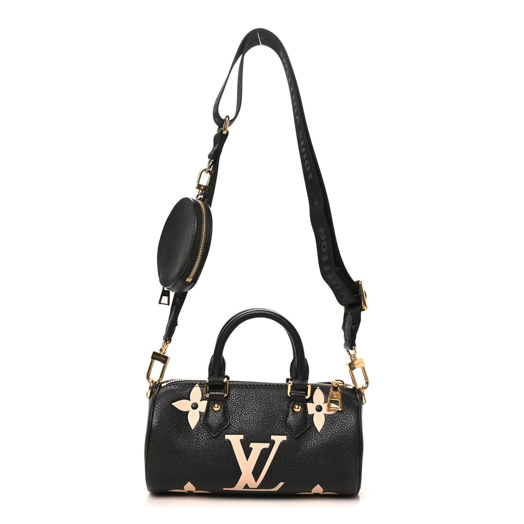 Empreinte Monogram Giant Papillon BB Black Beige