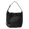 Smooth Calfskin Small Be Air Hobo Black