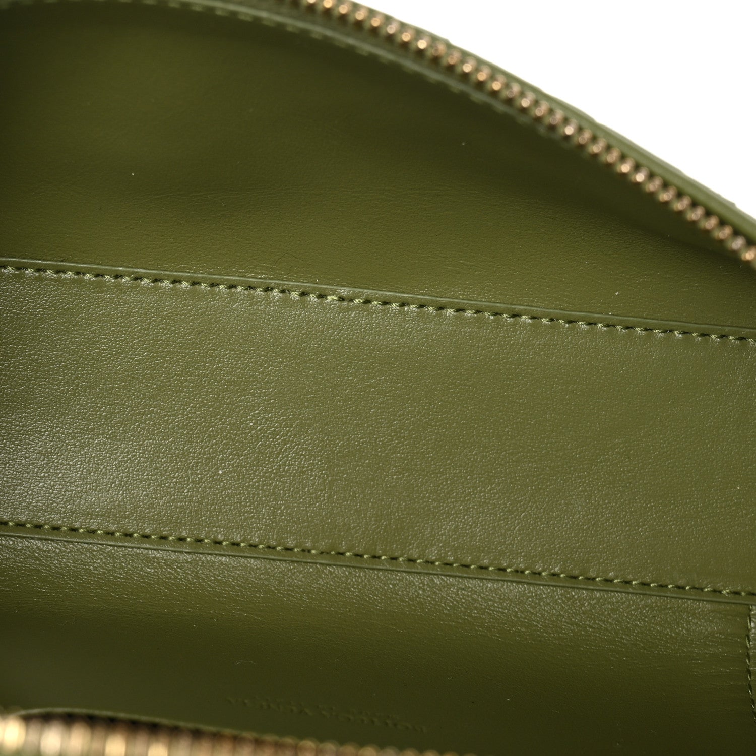 Calfskin Intrecciato Bang Bang Vanity Case Matcha