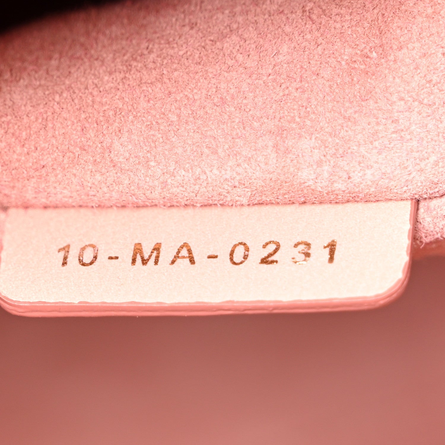 Lambskin Cannage Gradient Medium Lady Dior Pink