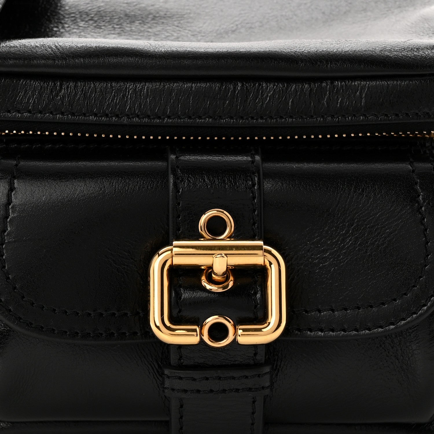 Shiny Buffalo Small Double Carry Camera Bag Black